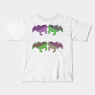 Bullfrog Buddies (Mystic) Kids T-Shirt